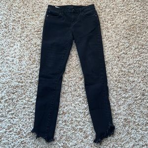 Joe’s Flawless Black The Icon mid rise Skinny Ankle 27